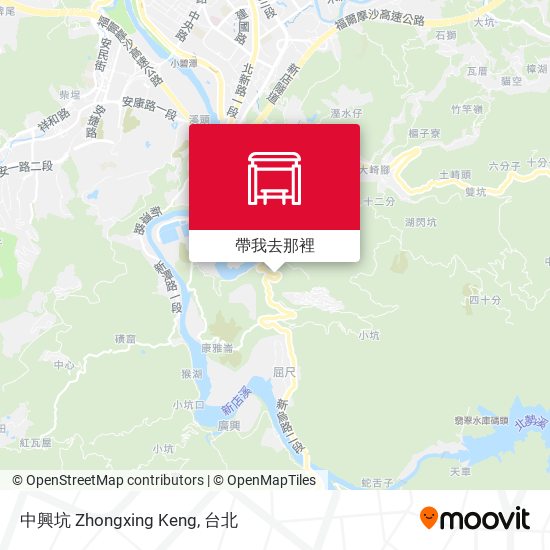 中興坑 Zhongxing Keng地圖