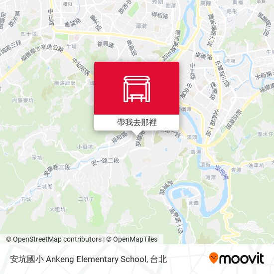 安坑國小 Ankeng Elementary School地圖