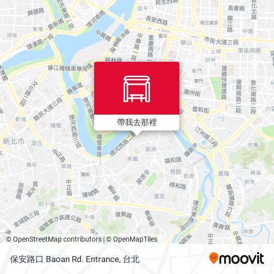 保安路口 Baoan Rd. Entrance地圖