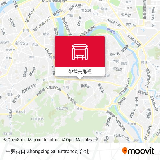 中興街口 Zhongxing Rd. Intersection地圖