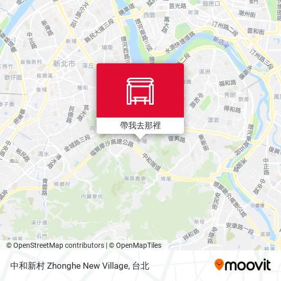 中和新村 Zhonghe New Village地圖