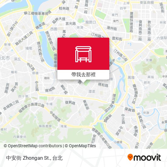 中安街 Zhongan St.地圖