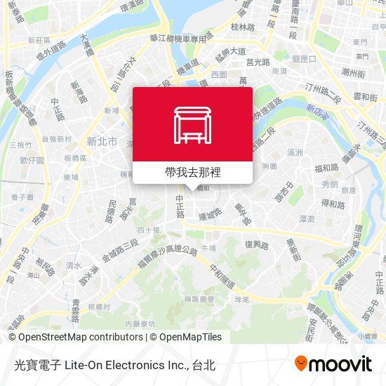 光寶電子 Lite-On Electronics Inc.地圖