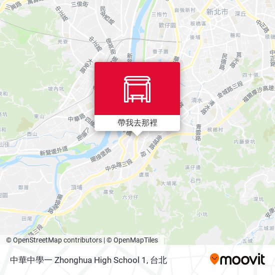中華中學一 Zhonghua High School 1地圖