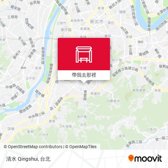 清水 Qingshui地圖