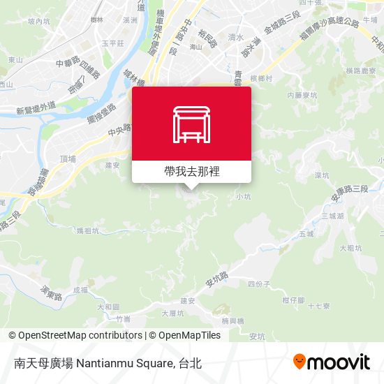 南天母廣場 Nantianmu Square地圖