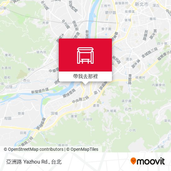 亞洲路 Yazhou Rd.地圖