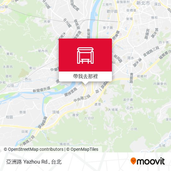亞洲路 Yazhou Rd.地圖
