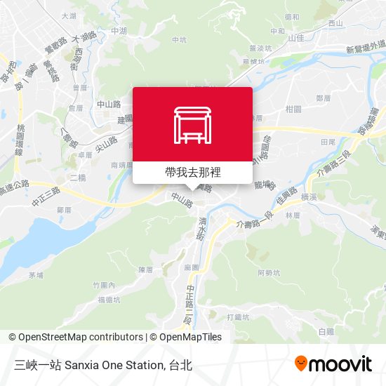 三峽一站 Sanxia One Station地圖