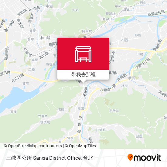 三峽區公所 Sanxia District Office地圖