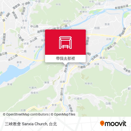 三峽教會 Sanxia Church地圖
