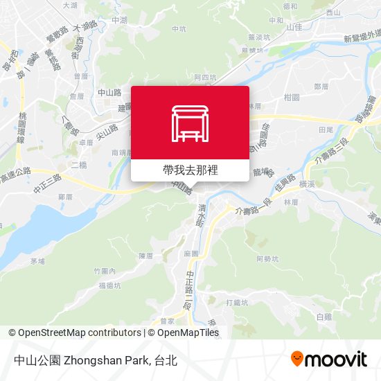 中山公園 Zhongshan Park地圖