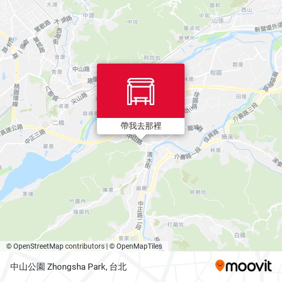 中山公園 Zhongsha Park地圖