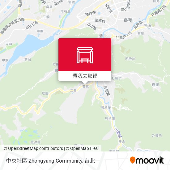 中央社區 Zhongyang Community地圖