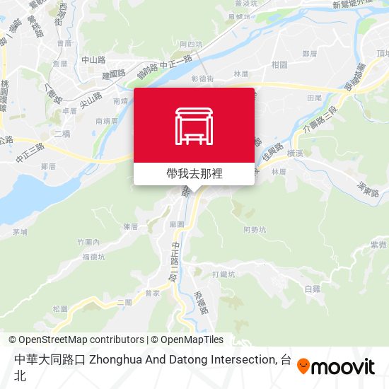 中華大同路口 Zhonghua And Datong Intersection地圖