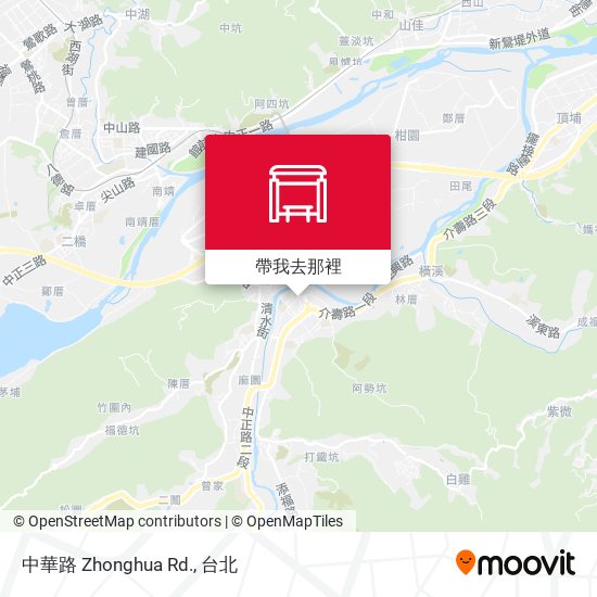 中華路 Zhonghua Rd.地圖