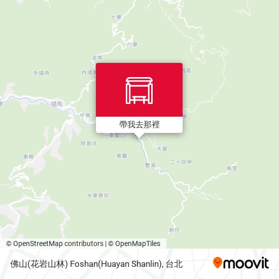 佛山(花岩山林) Foshan(Huayan Shanlin)地圖
