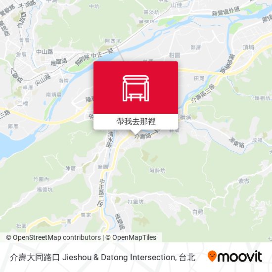 介壽大同路口 Jieshou & Datong Intersection地圖