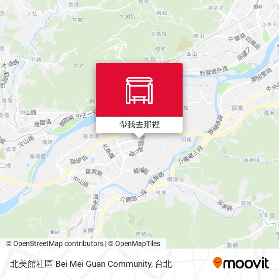 北美館社區 Bei Mei Guan Community地圖