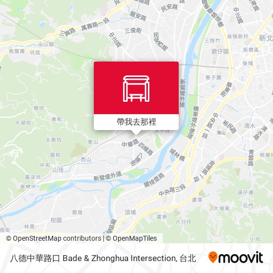 八德中華路口 Bade & Zhonghua Intersection地圖