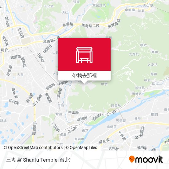 三湖宮 Shanfu Temple地圖