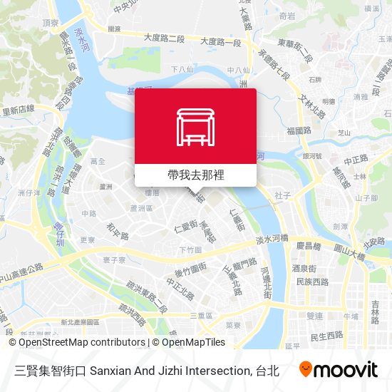 三賢集智街口 Sanxian And Jizhi Intersection地圖