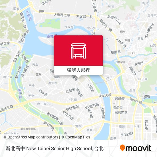 新北高中 New Taipei Senior High School地圖