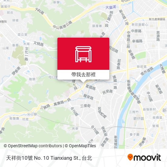 天祥街10號 No. 10 Tianxiang St.地圖