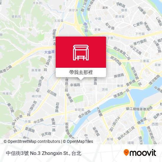 中信街3號 No.3 Zhongxin St.地圖