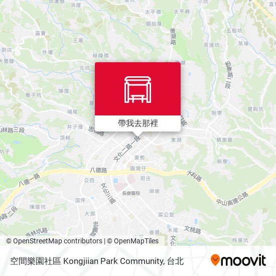 空間樂園社區 Kongjiian Park Community地圖