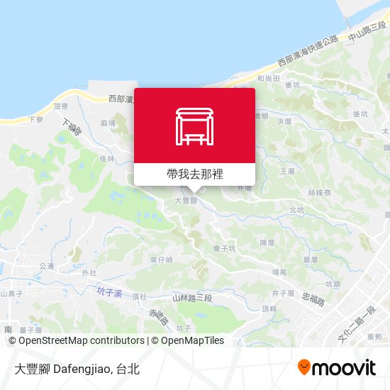 大豐腳 Dafengjiao地圖