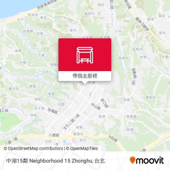 中湖15鄰 Neighborhood 15 Zhonghu地圖