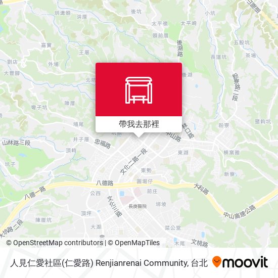 人見仁愛社區(仁愛路) Renjianrenai Community地圖
