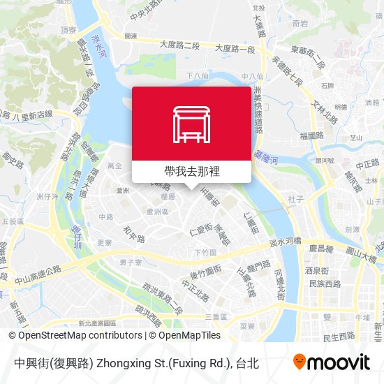 中興街(復興路) Zhongxing St.(Fuxing Rd.)地圖