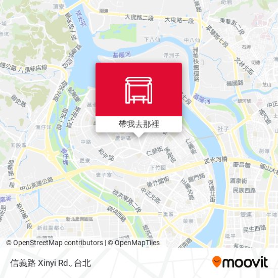 信義路 Xinyi Rd.地圖