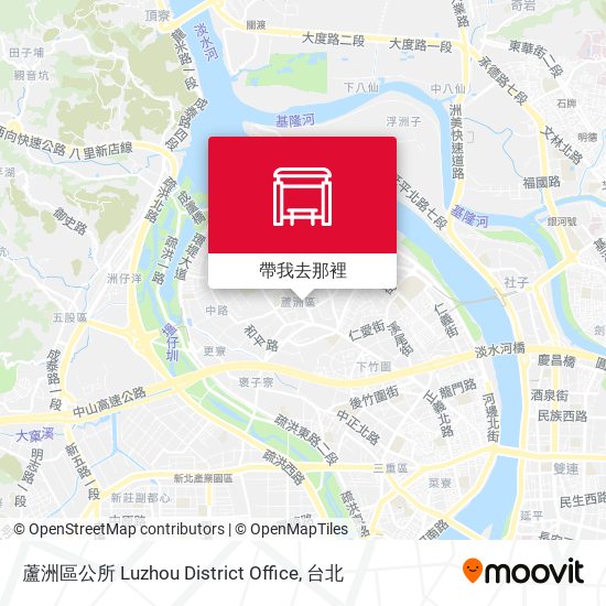 蘆洲區公所 Luzhou District Office地圖