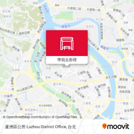 蘆洲區公所 Luzhou District Office地圖