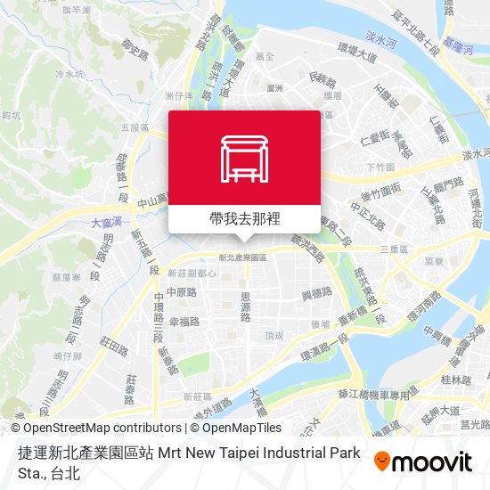 捷運新北產業園區站 Mrt New Taipei Industrial Park Sta.地圖