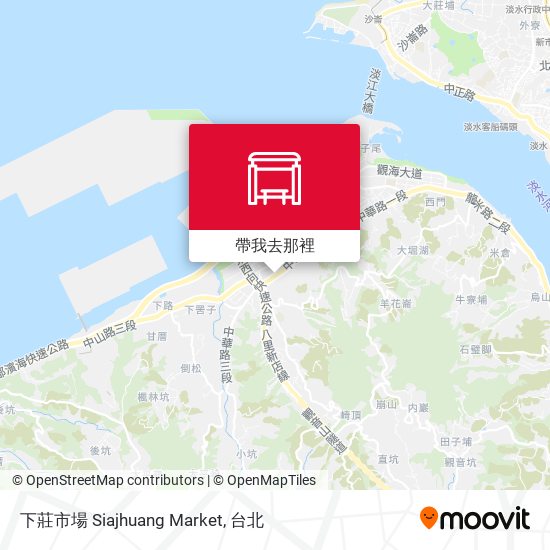 下莊市場 Siajhuang Market地圖