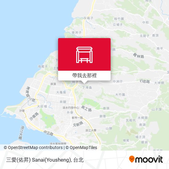 三愛(佑昇) Sanai(Yousheng)地圖