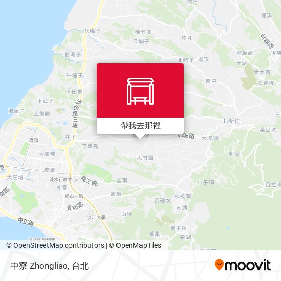 中寮 Zhongliao地圖