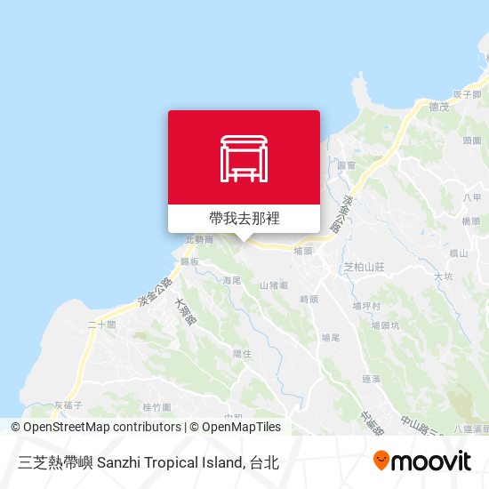 三芝熱帶嶼 Sanzhi Tropical Island地圖