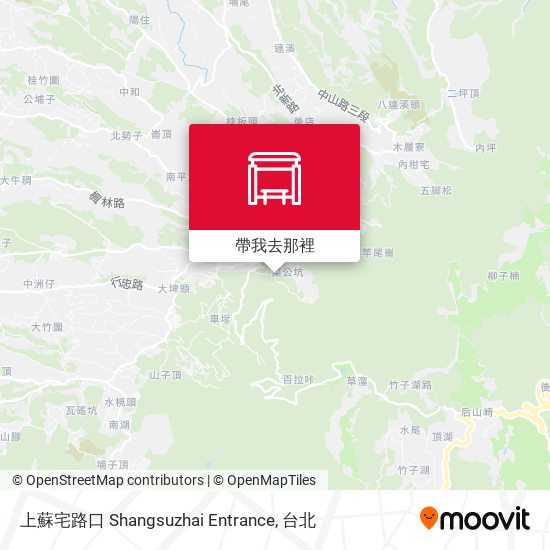 上蘇宅路口 Shangsuzhai Entrance地圖