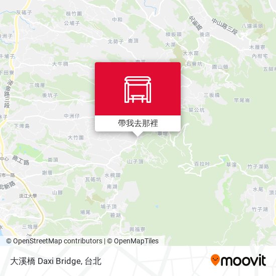 大溪橋 Daxi Bridge地圖