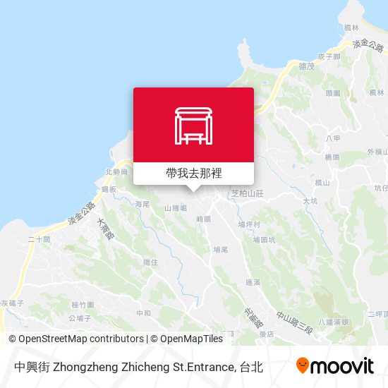 中興街 Zhongzheng Zhicheng St.Entrance地圖