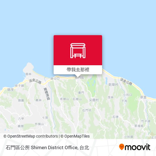 石門區公所 Shimen District Office地圖