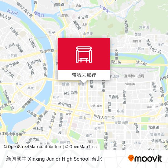 新興國中 Xinxing Junior High School地圖