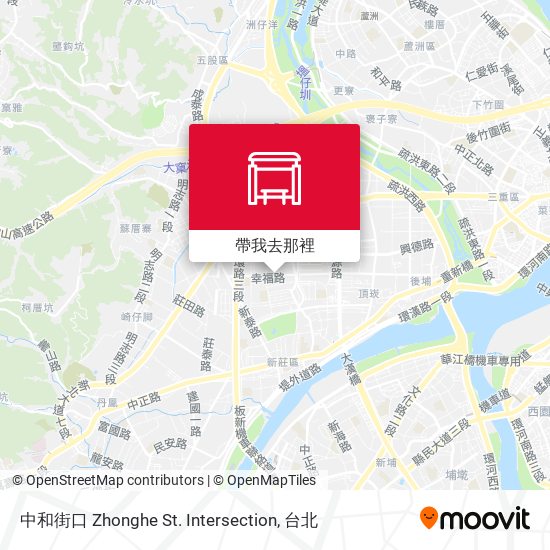 中和街口 Zhonghe St. Intersection地圖