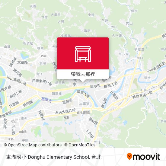 東湖國小 Donghu Elementary School地圖