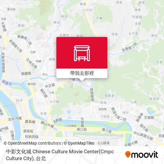 中影文化城 Chinese Culture Movie Center(Cmpc Culture City)地圖